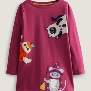 New Mini Boden Halloween Tunic, size 11-12 years